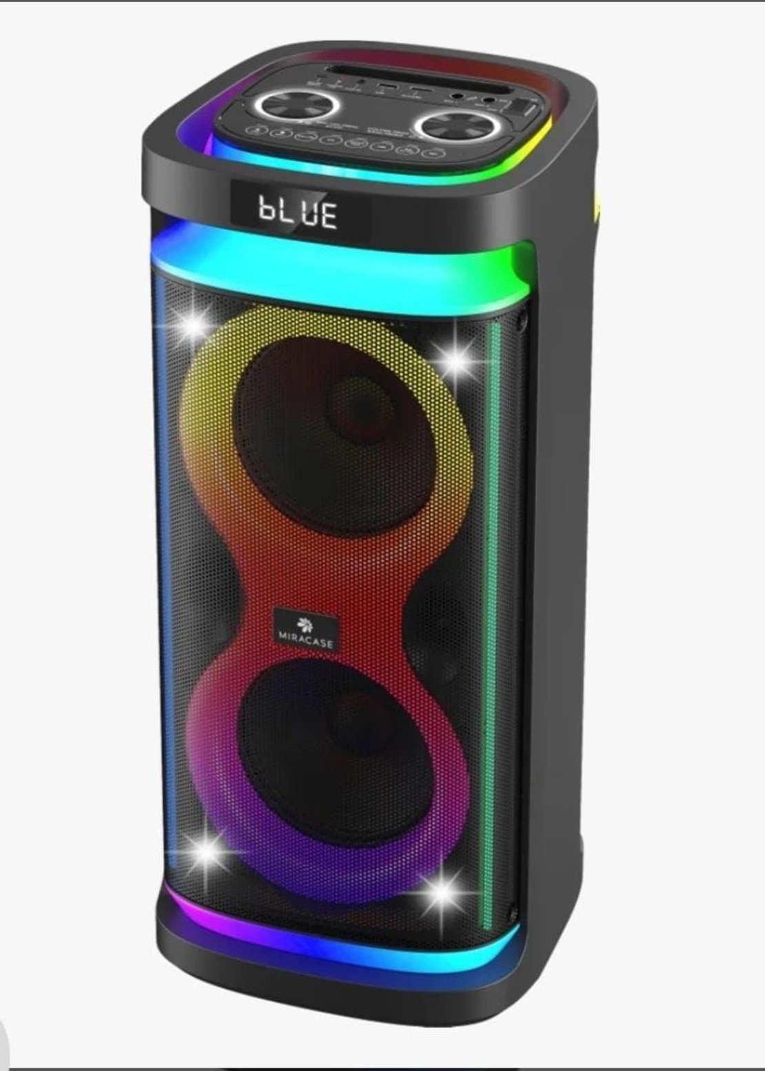 רמקול בידורית + מיקרופון MIRACASE MKS30 80W