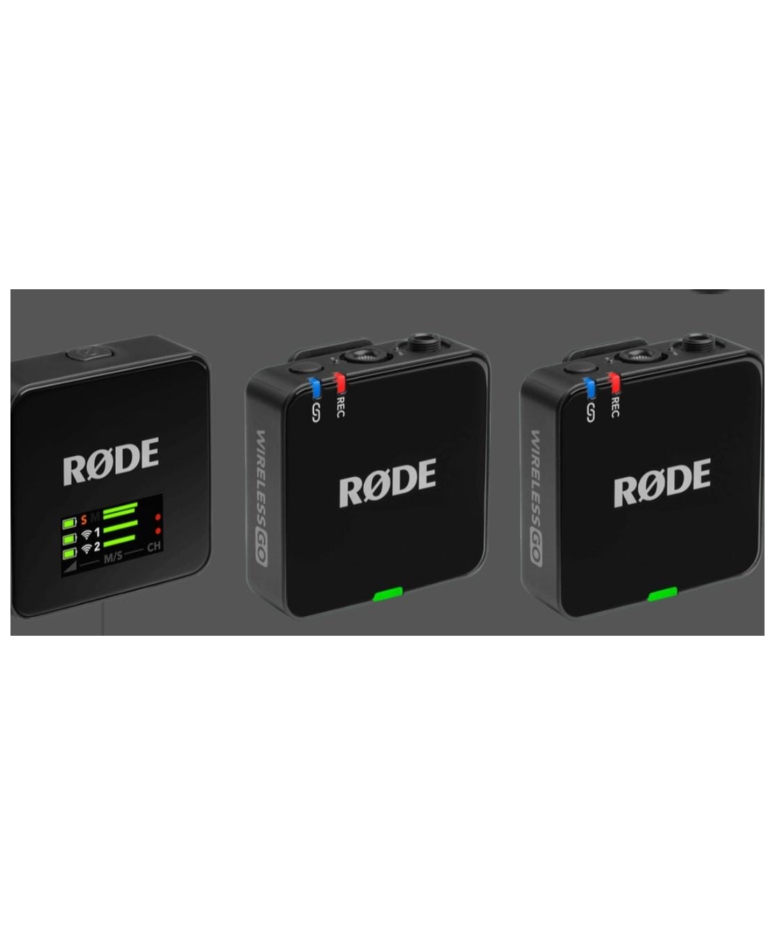 מערכת מיקרופונים אלחוטיים Wireless GO Gen 3 Rode
