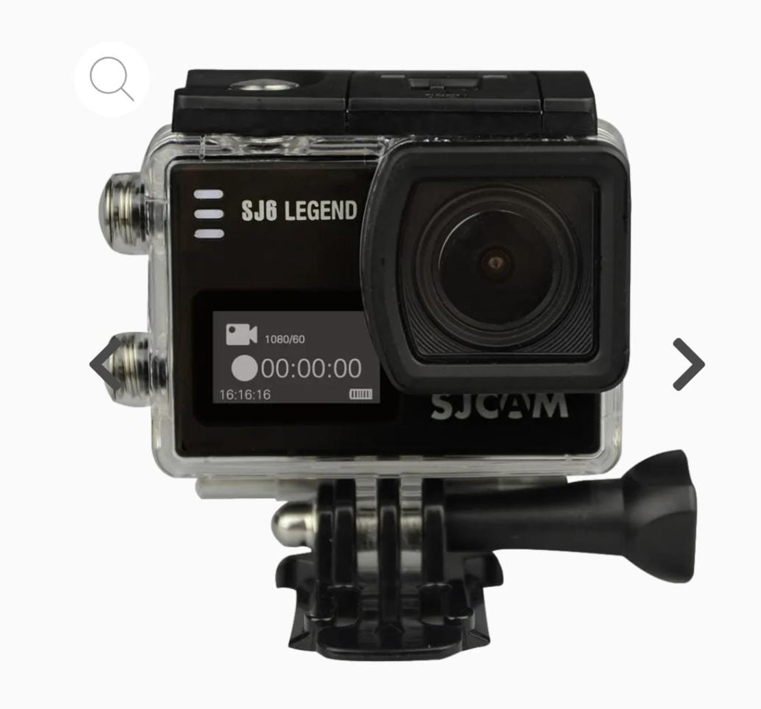 מצלמת אקסטרים SJ6 Legend 4K בצבע שחור מבית SJCAM