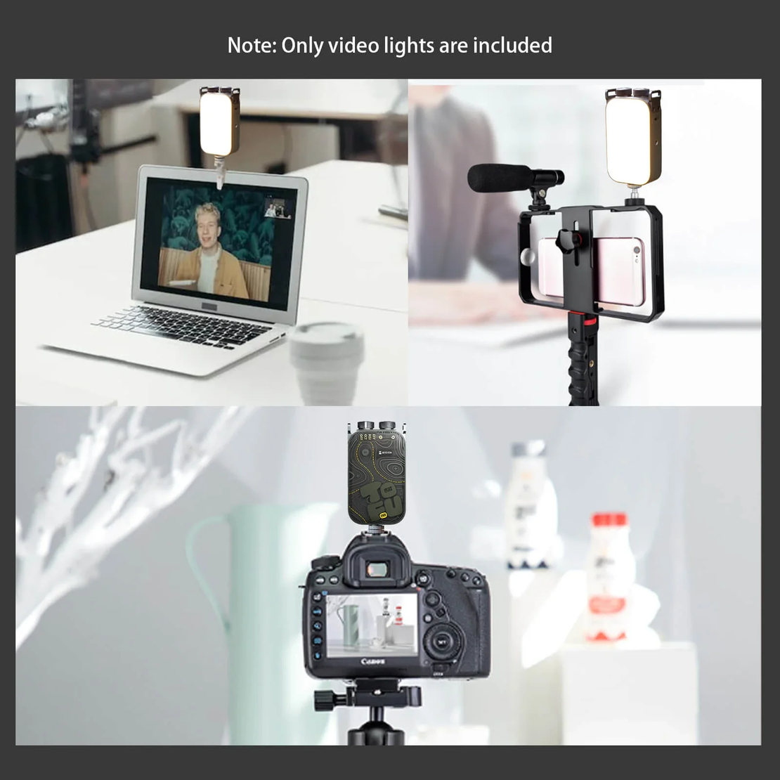 פנס וידאו RGB TOFU BRO FHOTOOKEX