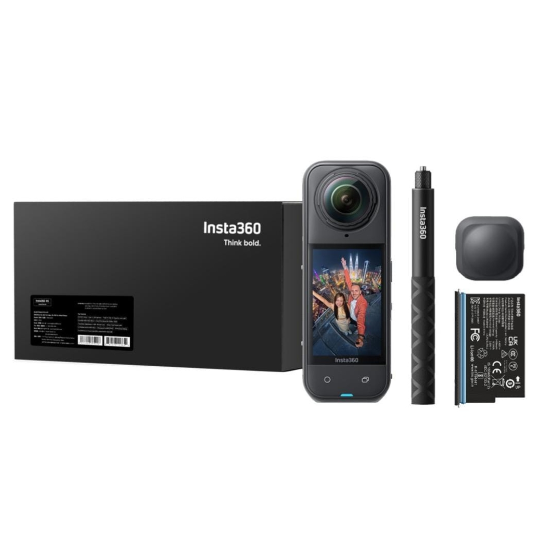 מצלמה וקיט אביזרים Insta360 X5 Starter Bundle