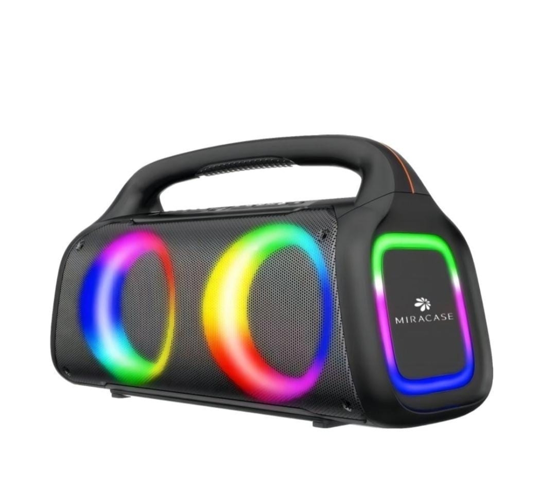רמקול בידורית + מיקרופון MIRACASE MKS20 80W