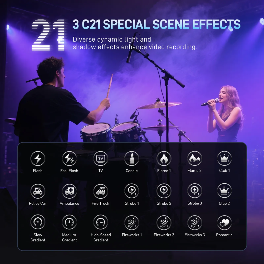 תאורת צינור RGB B190S PHOTOOLEX