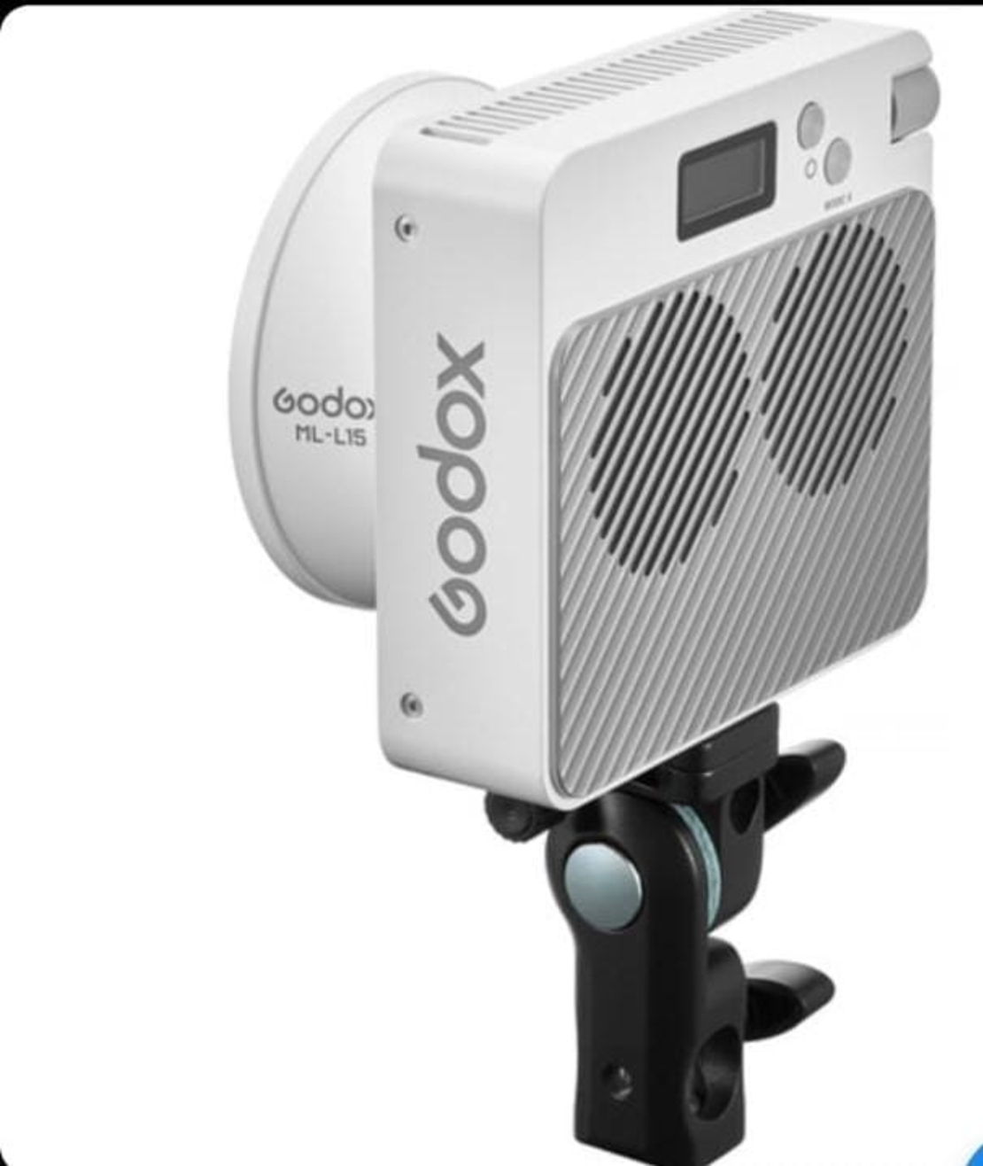 Godox ML100Bi K2 תאורת לד Bi-color קומפקטית 120W + מתאם V-Mount