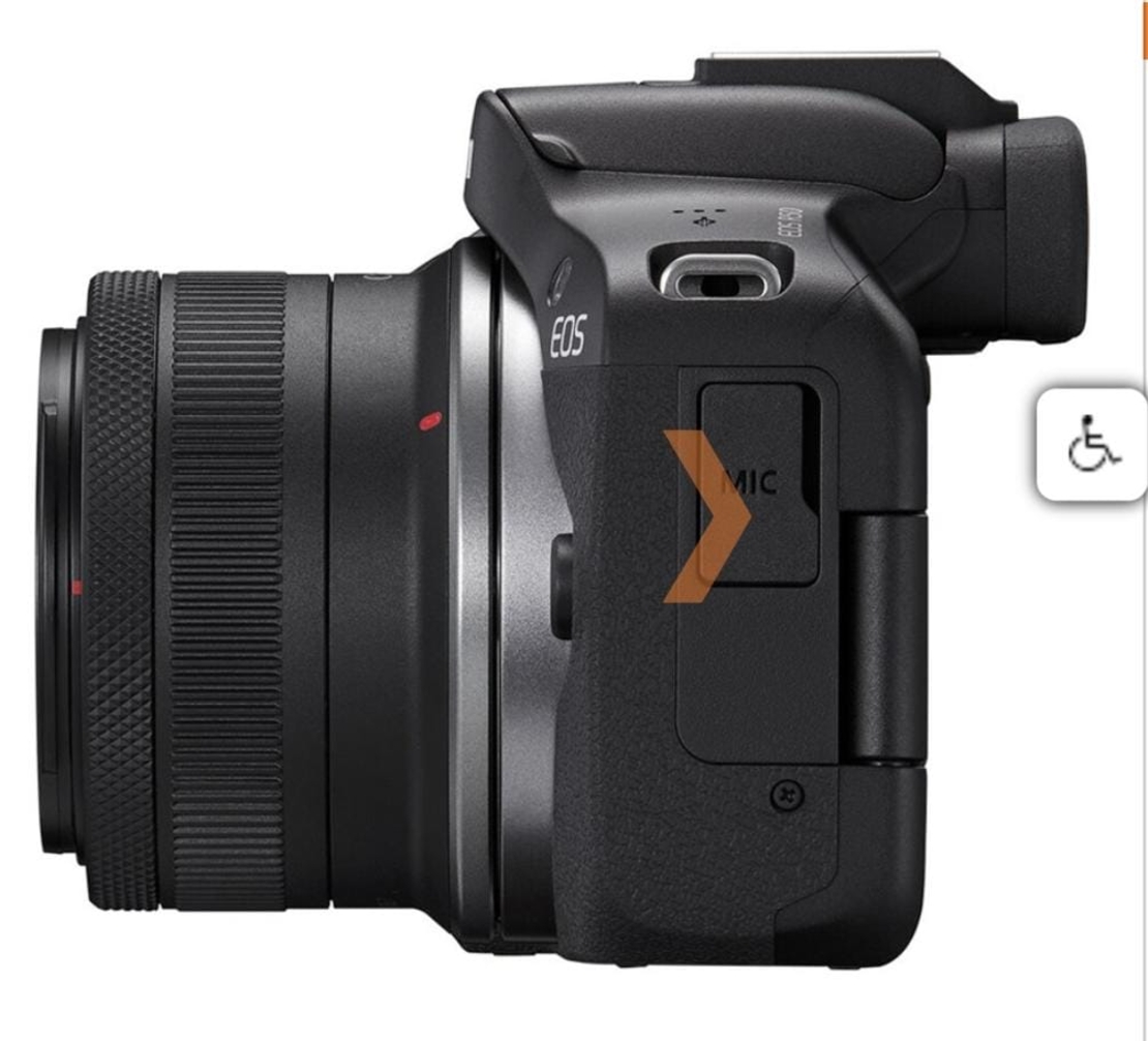 מצלמה חסרת מראה קנון Canon EOS R50 + 18-45mm