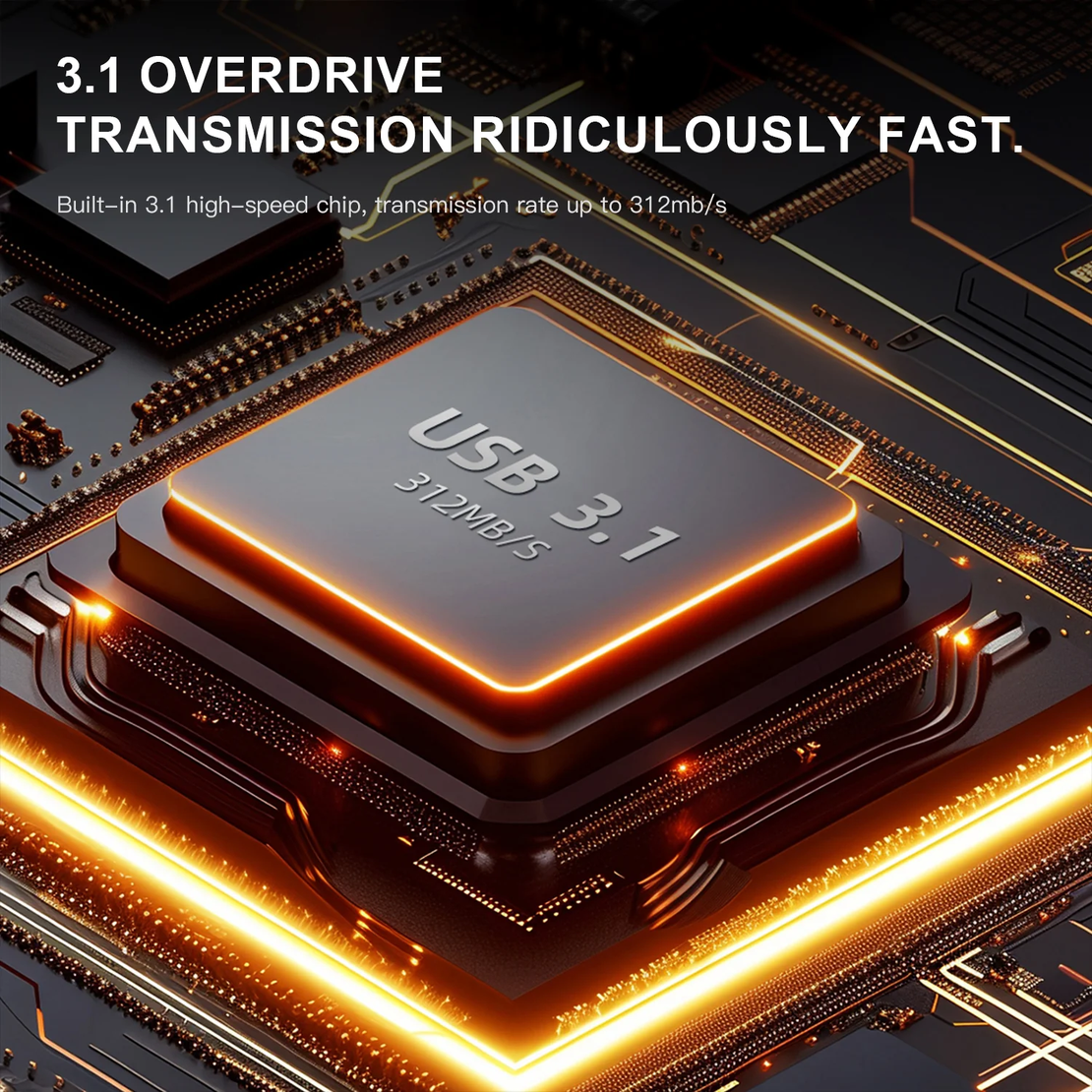 קורא כרטיסים מהיר USB 3.1 E10 COMAN