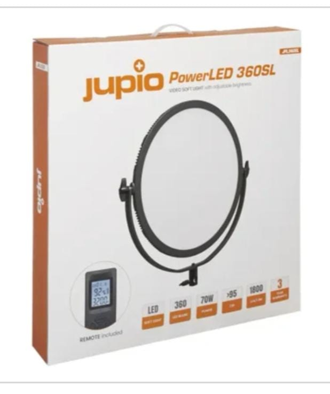 פנס עגול 360 לדים תאורה רכה  PowerLED 360
