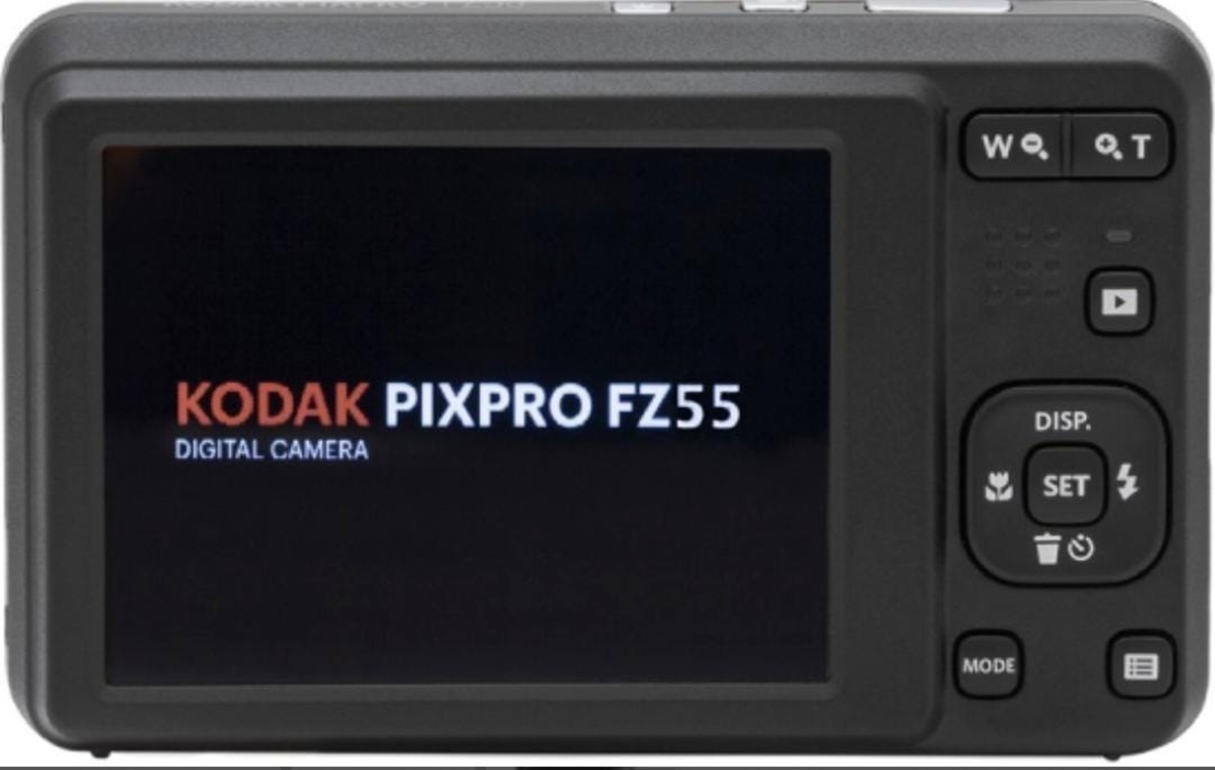 מצלמה קומפקטית קודאק צבע שחור Kodak Pixpro FZ55