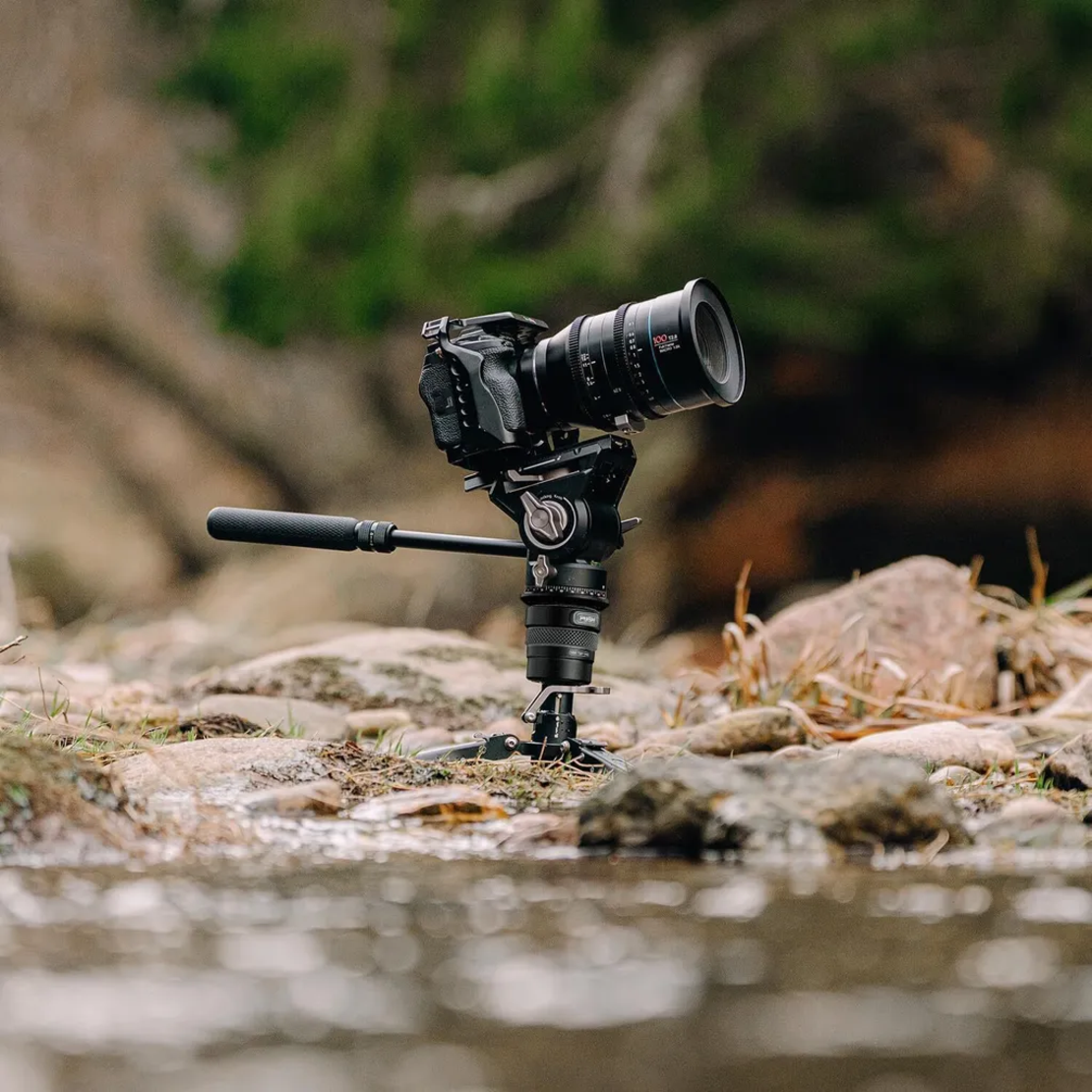 מונופוד עם ראש COMAN M1S+V5 CARBON