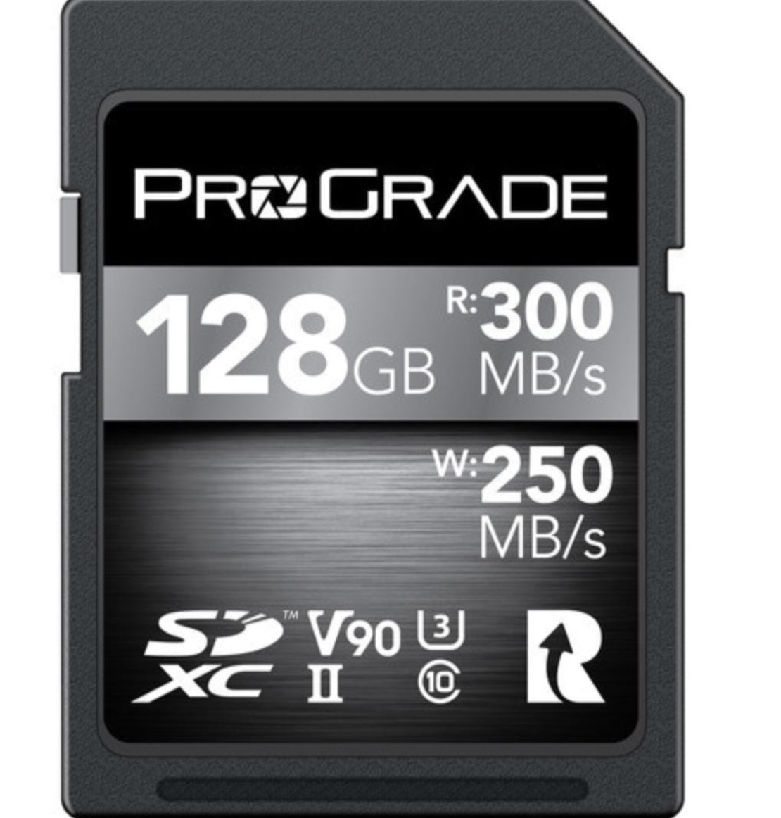כרטיס זיכרון ProGrade 128GB SDXC UHS-II V90 Cobalt