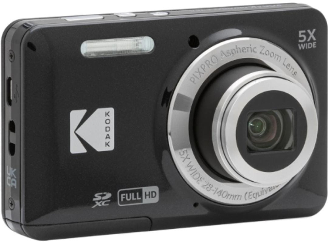 מצלמה קומפקטית קודאק צבע שחור Kodak Pixpro FZ55