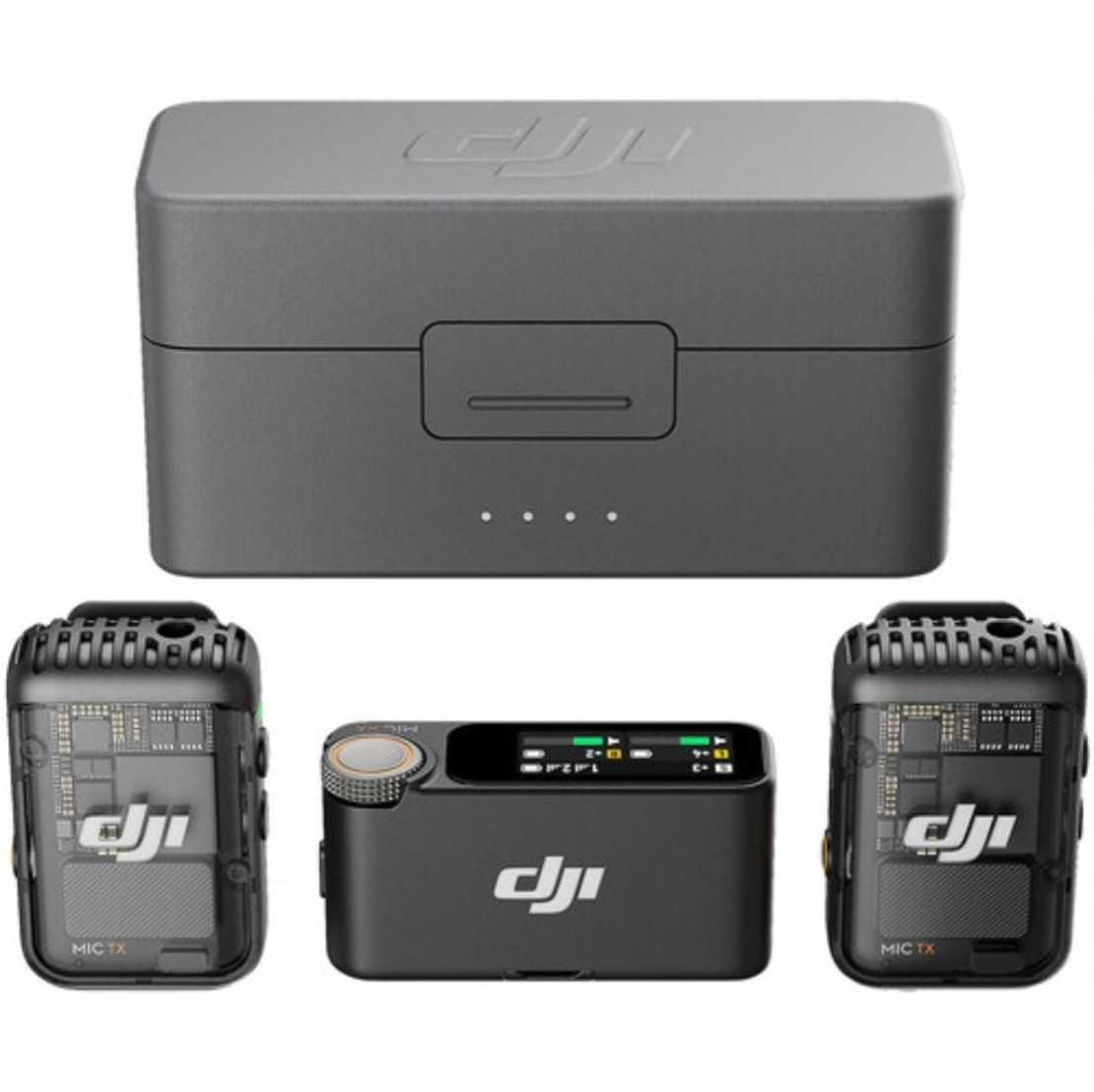 מערכת מיקרופונים אלחוטיים DJI MIC 2
