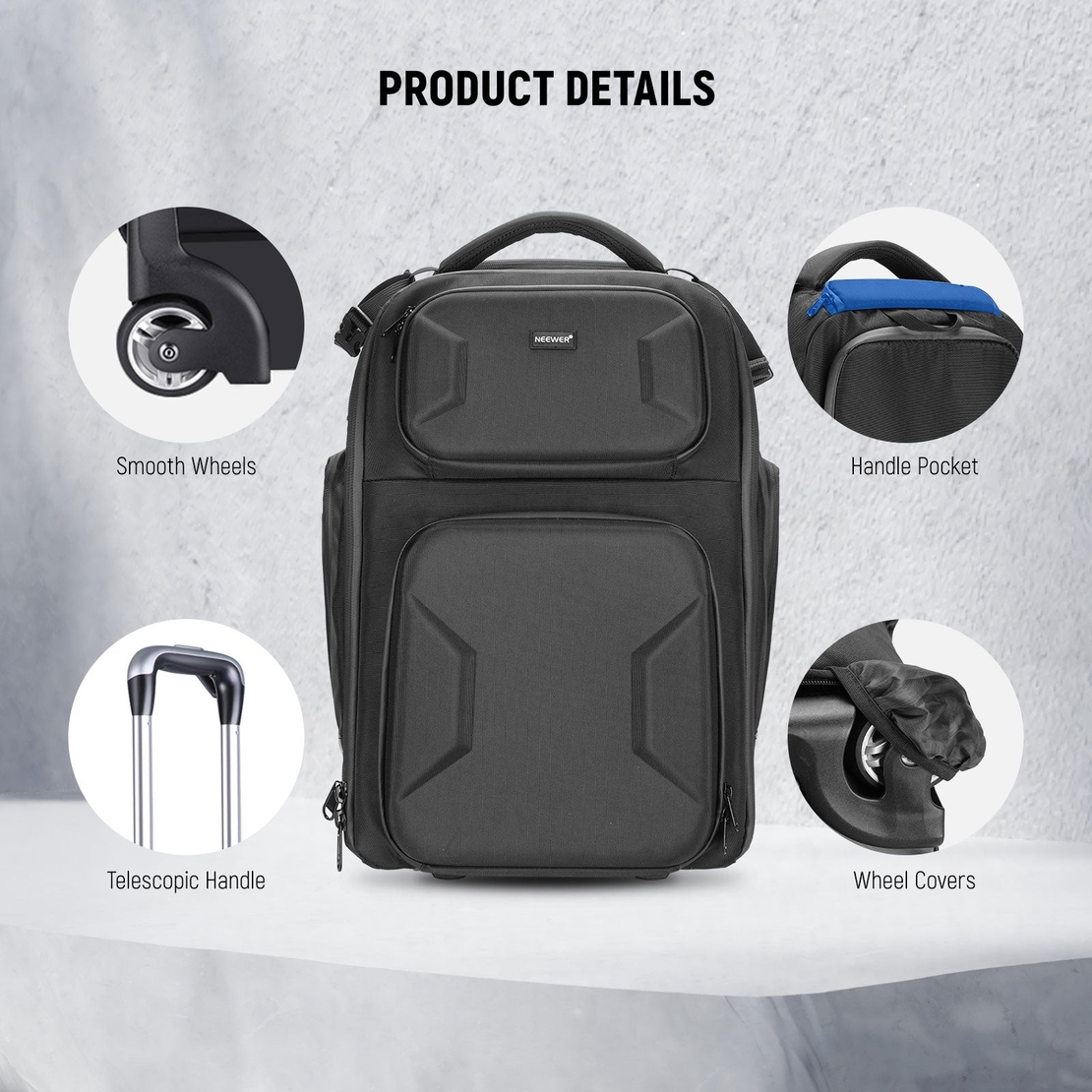 תיק נשיאה למצלמות NEERWER BPO27 רולר