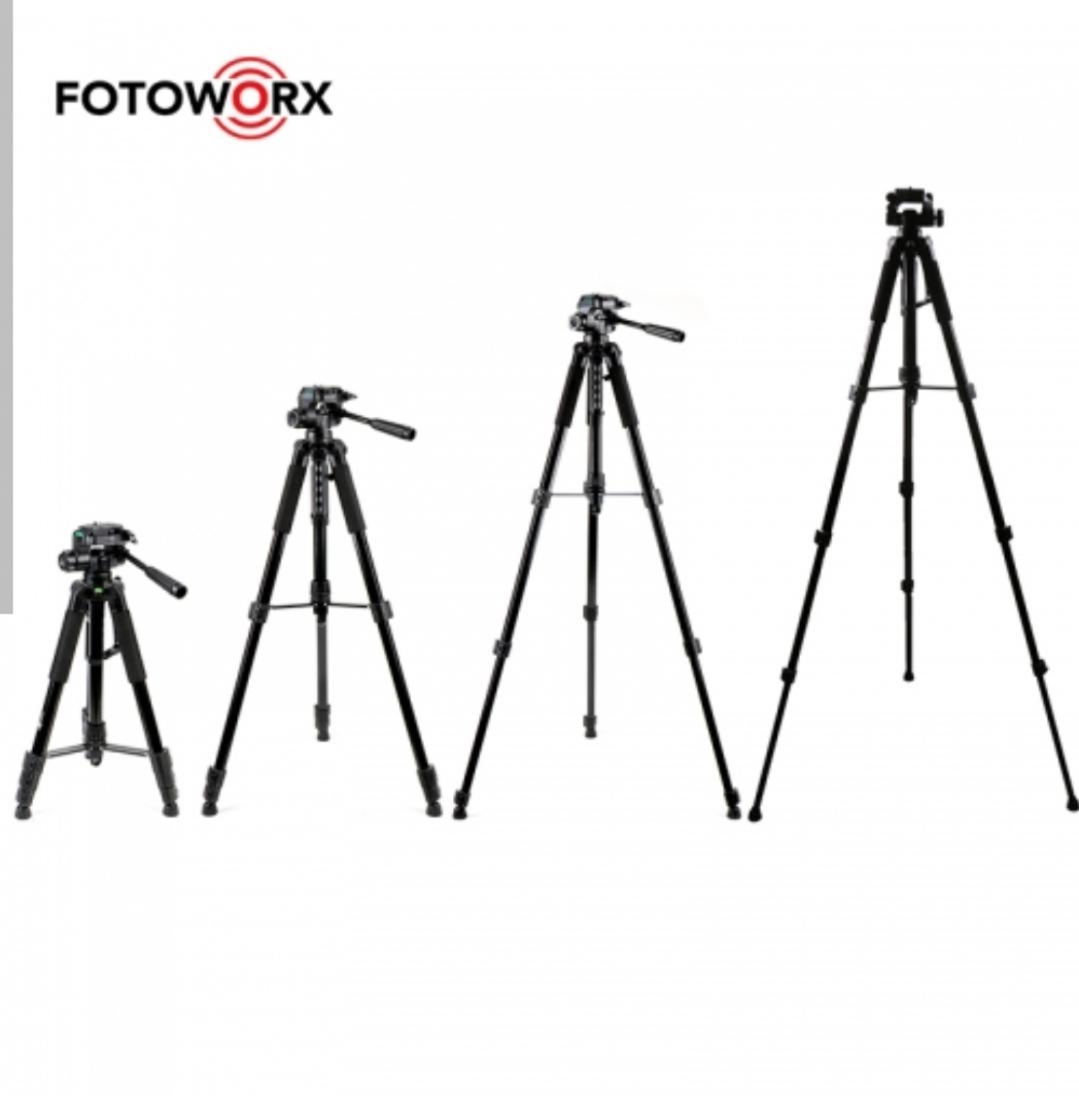 חצובה Fotoworx TPF-4170G גובה 170 ס'מ