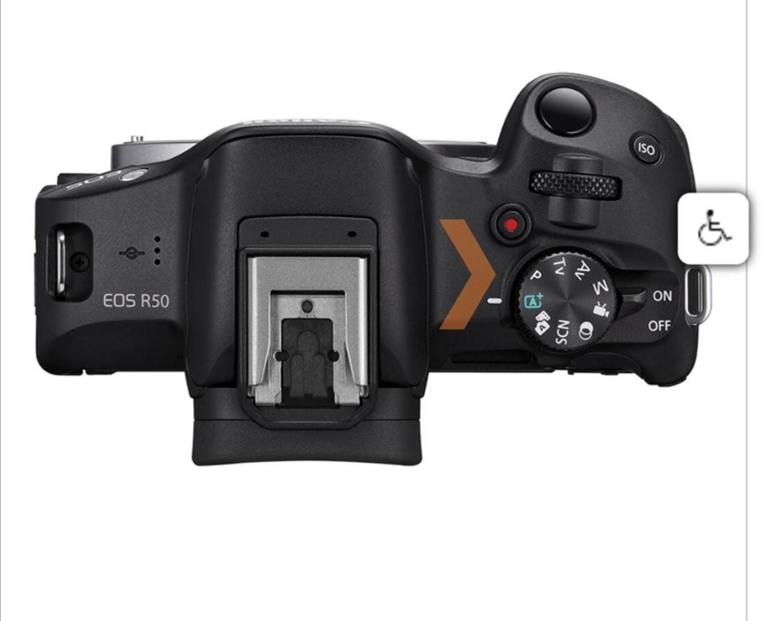 מצלמה חסרת מראה קנון Canon EOS R50 + 18-45mm