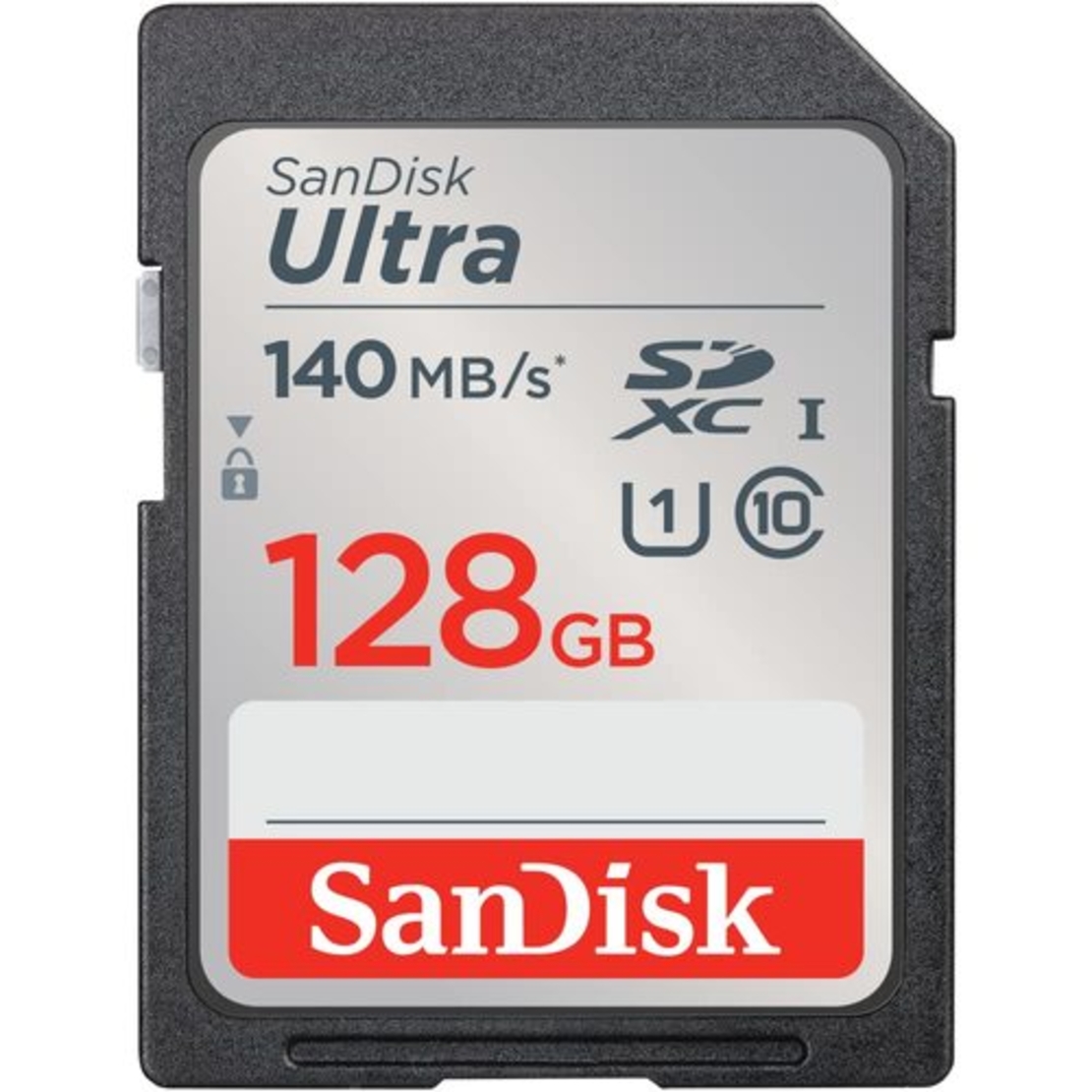 כרטיס זיכרון למצלמה מהיר SANDISK SD SDSDUNB-128G-GN6IN 140MB/s