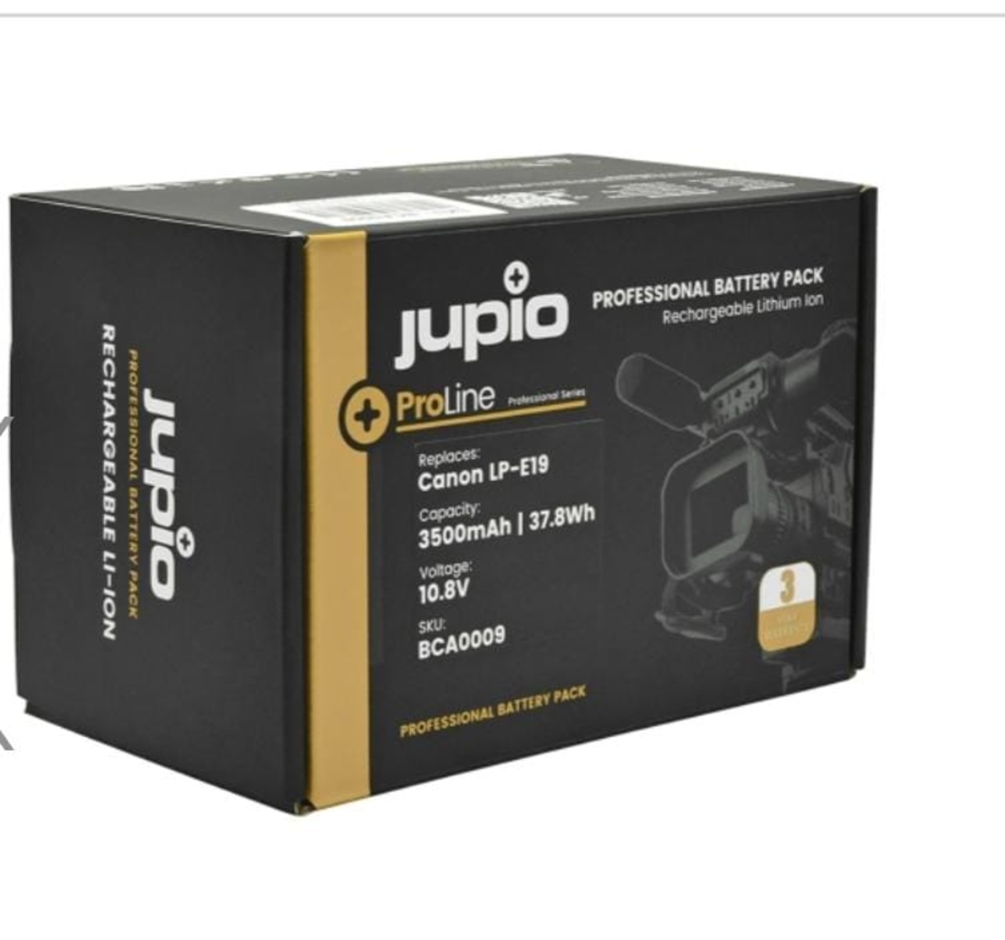סוללת ליתיום Jupiu *ProLine* LP-E19 3500mAh