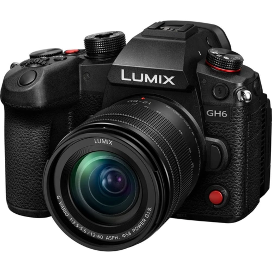 קיט מצלמת פנסוניק ללא מראה כולל עדשה Panasonic GH6 12-60mm