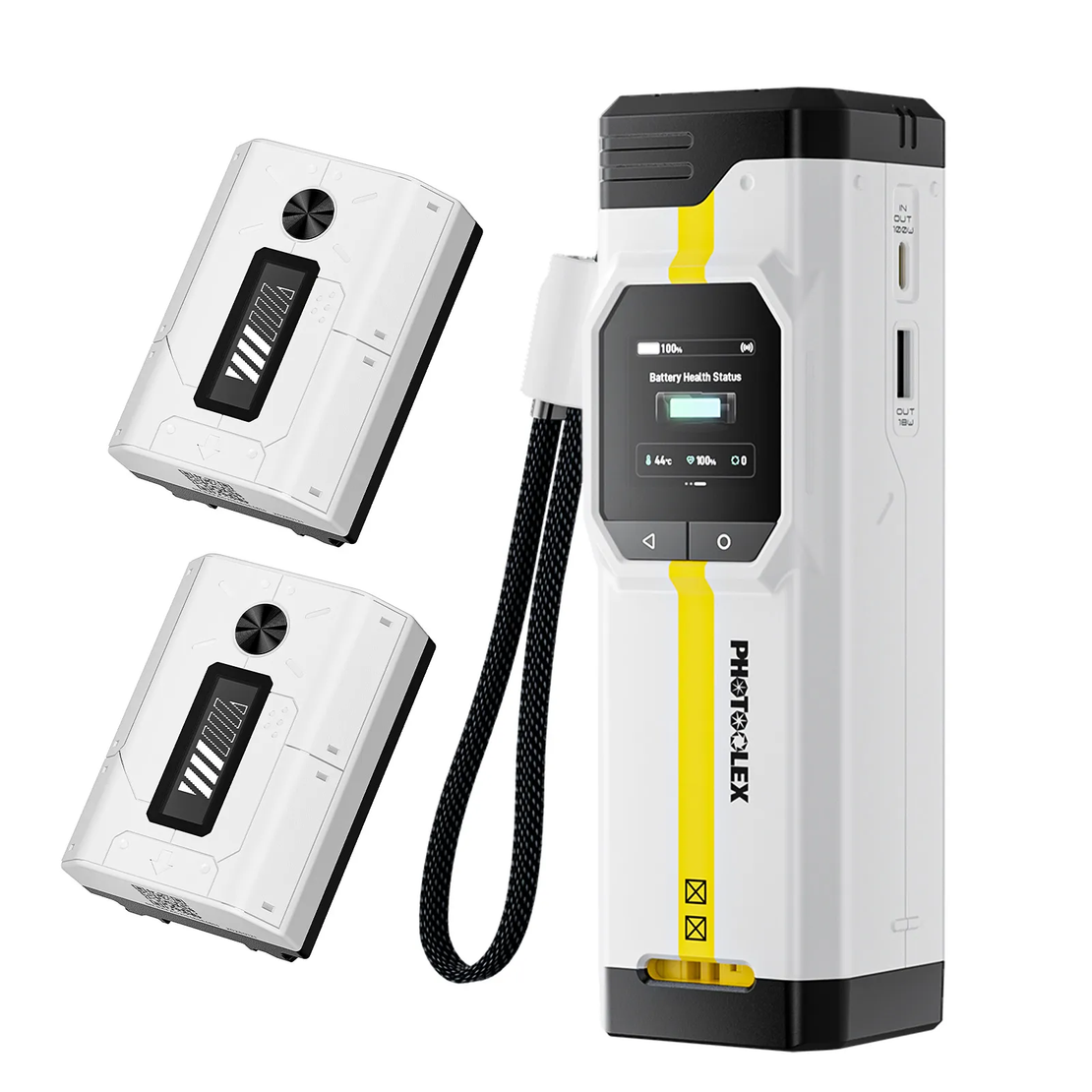 מטען פאור בנק 16700 mAH לסוללות NP-FZ-100 SONY למצלמות BB PRO PHOTOOLEX