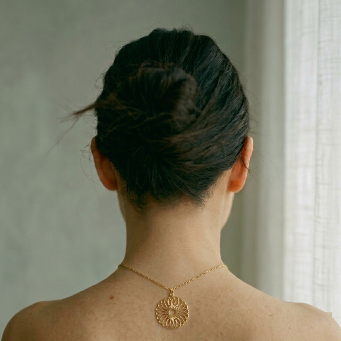 שרשרת מנדלה גולד/כסף