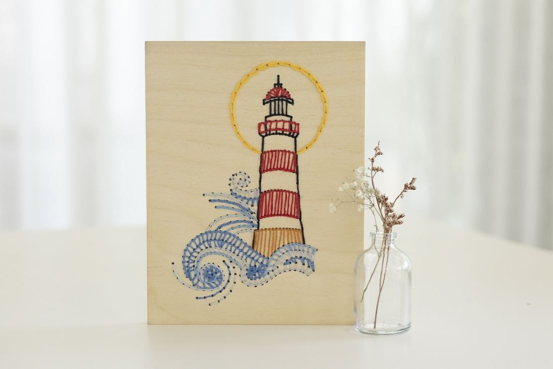 ערכת רקמה LIGHTHOUSE