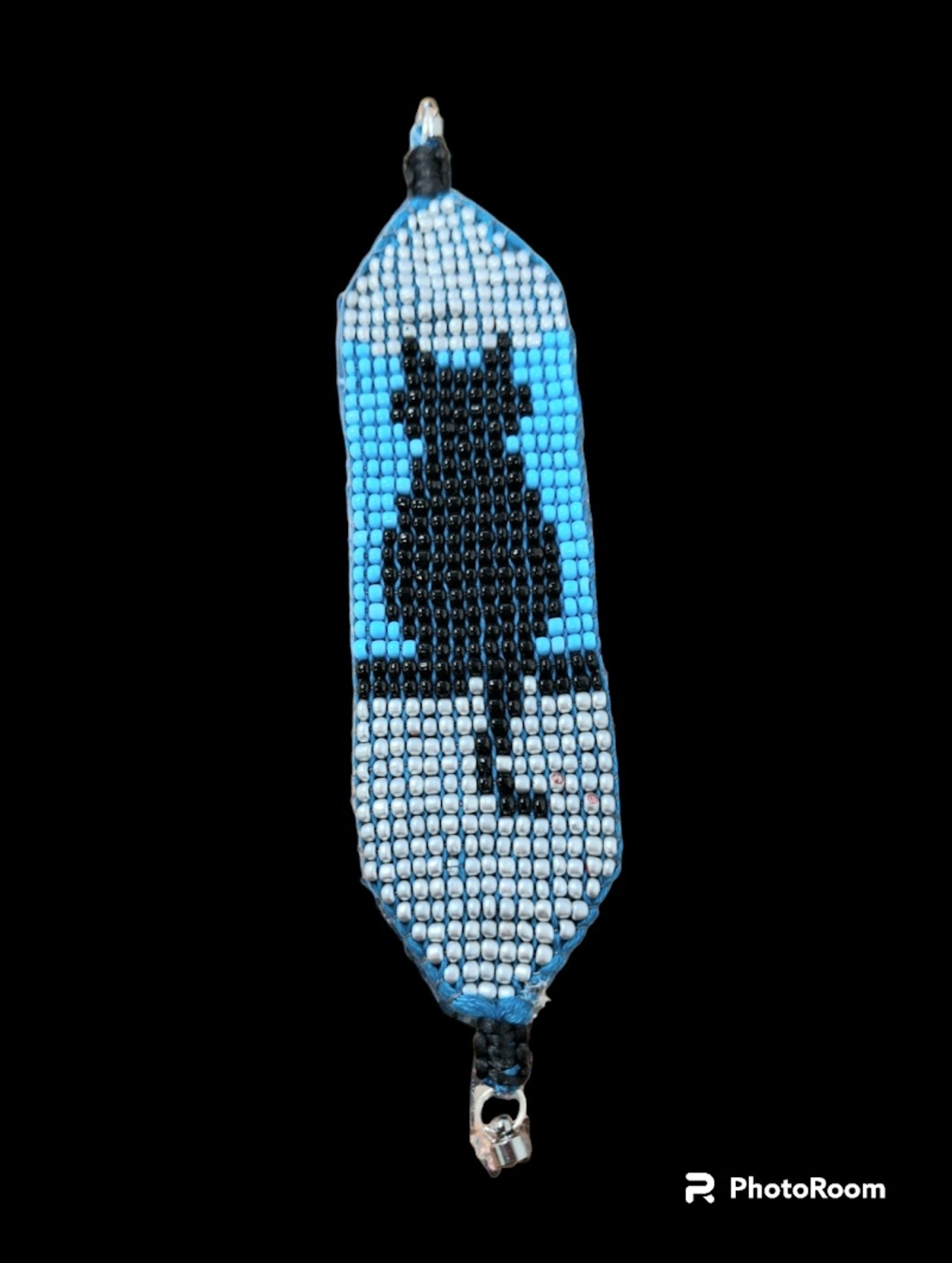 צמיד חרוזי ונציה בשיטת אריגה בנול -חתלתול