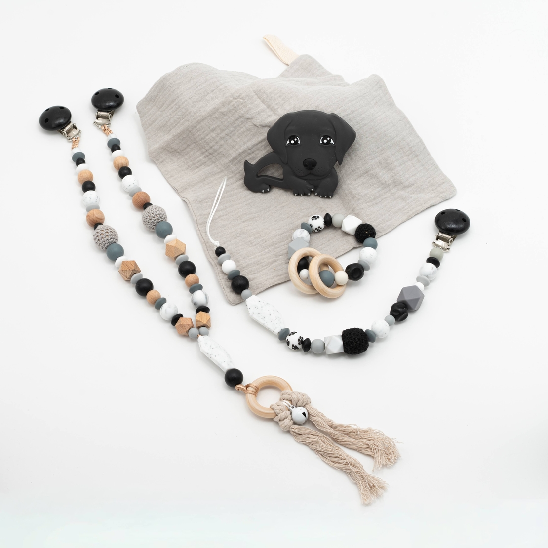 מארז כלבלב שחור- לבן