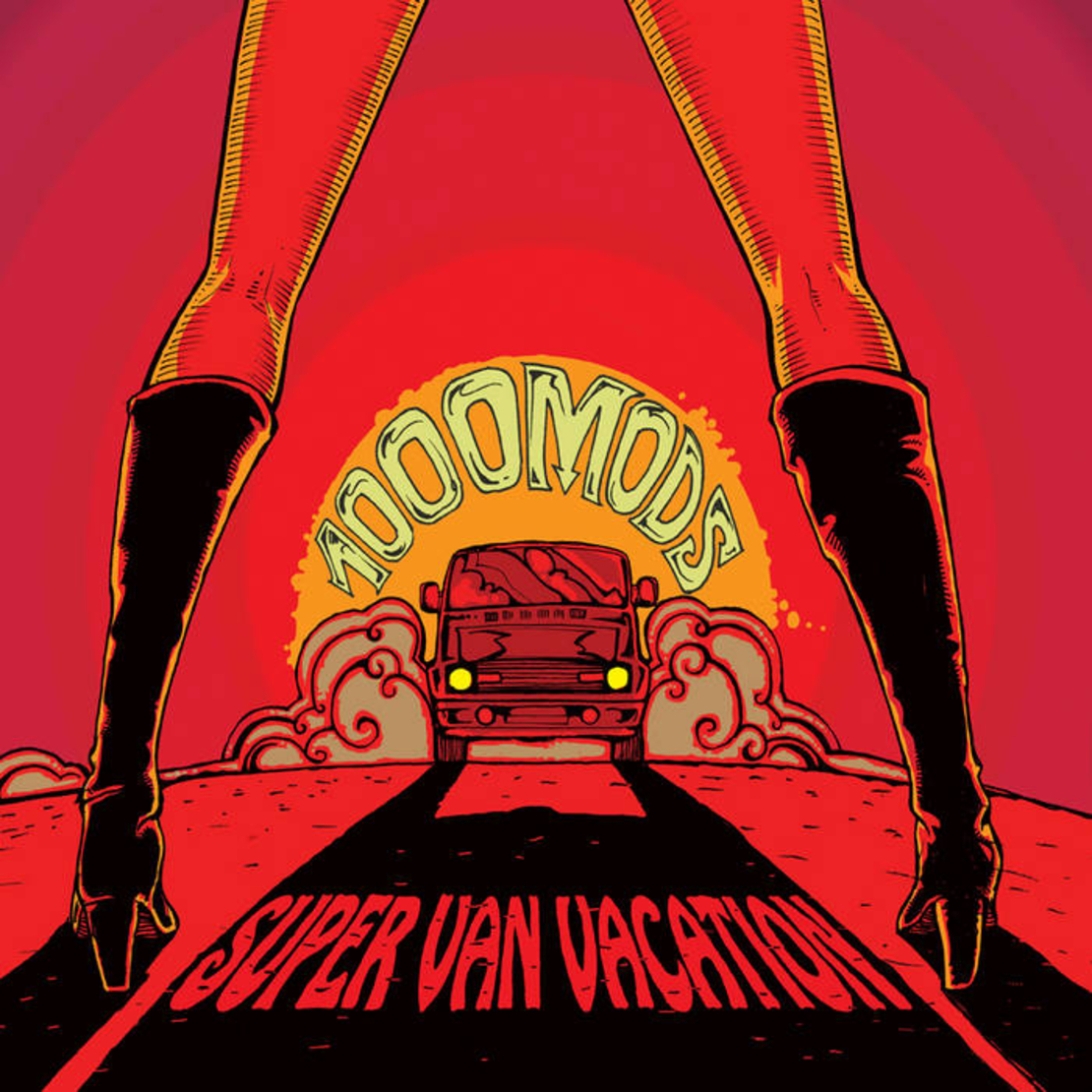 1000Mods - Super Van Vacation (דיסק)