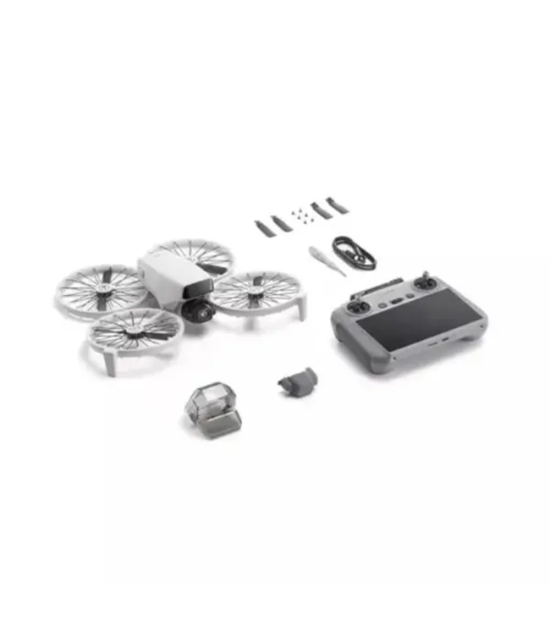 רחפן עם שלט חכם - DJI Flip with RC2 יבואן רשמי