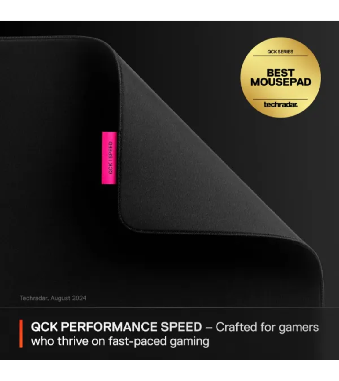 משטח גיימינג לעכבר - Steelseries QcK Speed