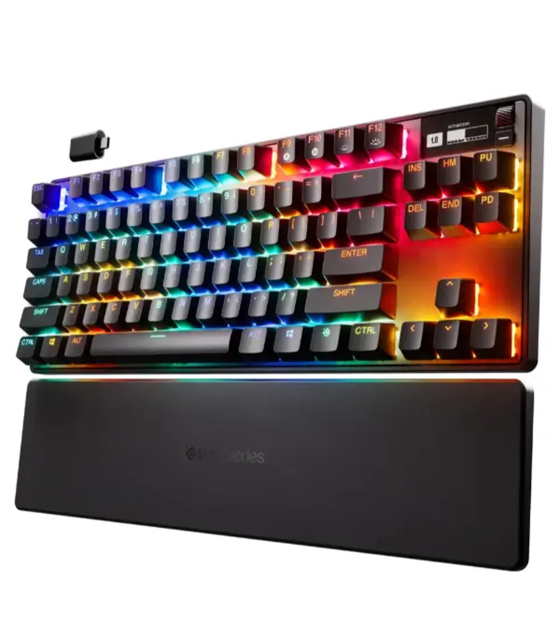 מקלדת גיימינג אלחוטית - SteelSeries Apex Pro Gen 3 TKL Wireless