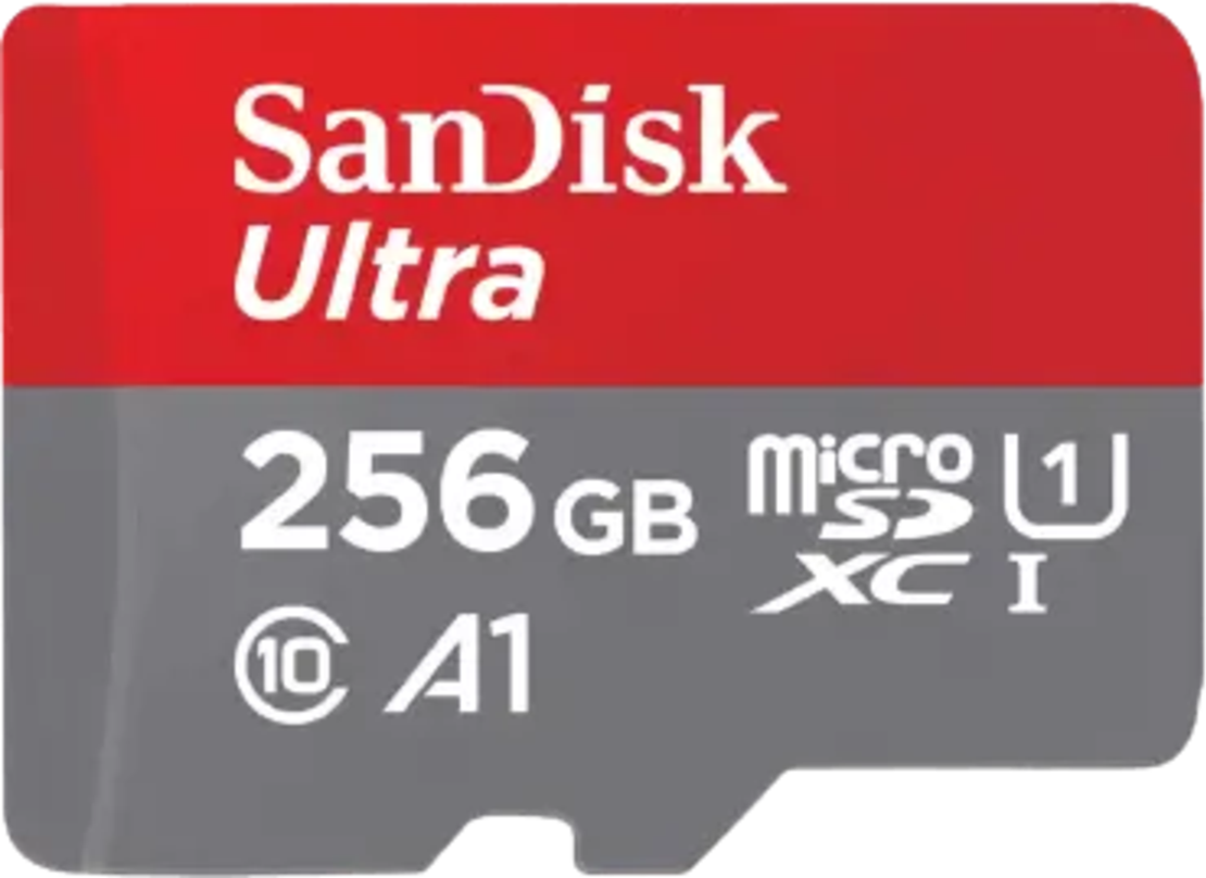 כרטיס זיכרון SanDisk Ultra MicroSD 256GB