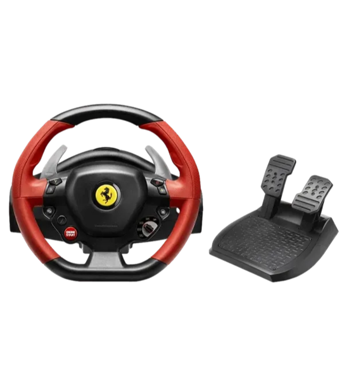 הגה מירוצים ודוושות - Thrustmaster Ferrari 458 Spider (Xbox)