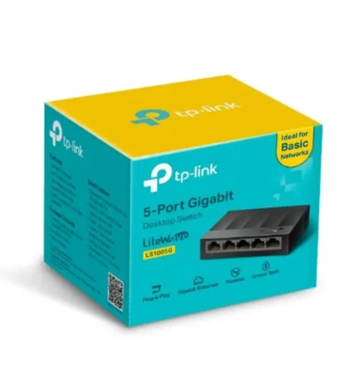 מתג/סוויץ' רשת 5 יציאות - TP-Link LS1005G 5P