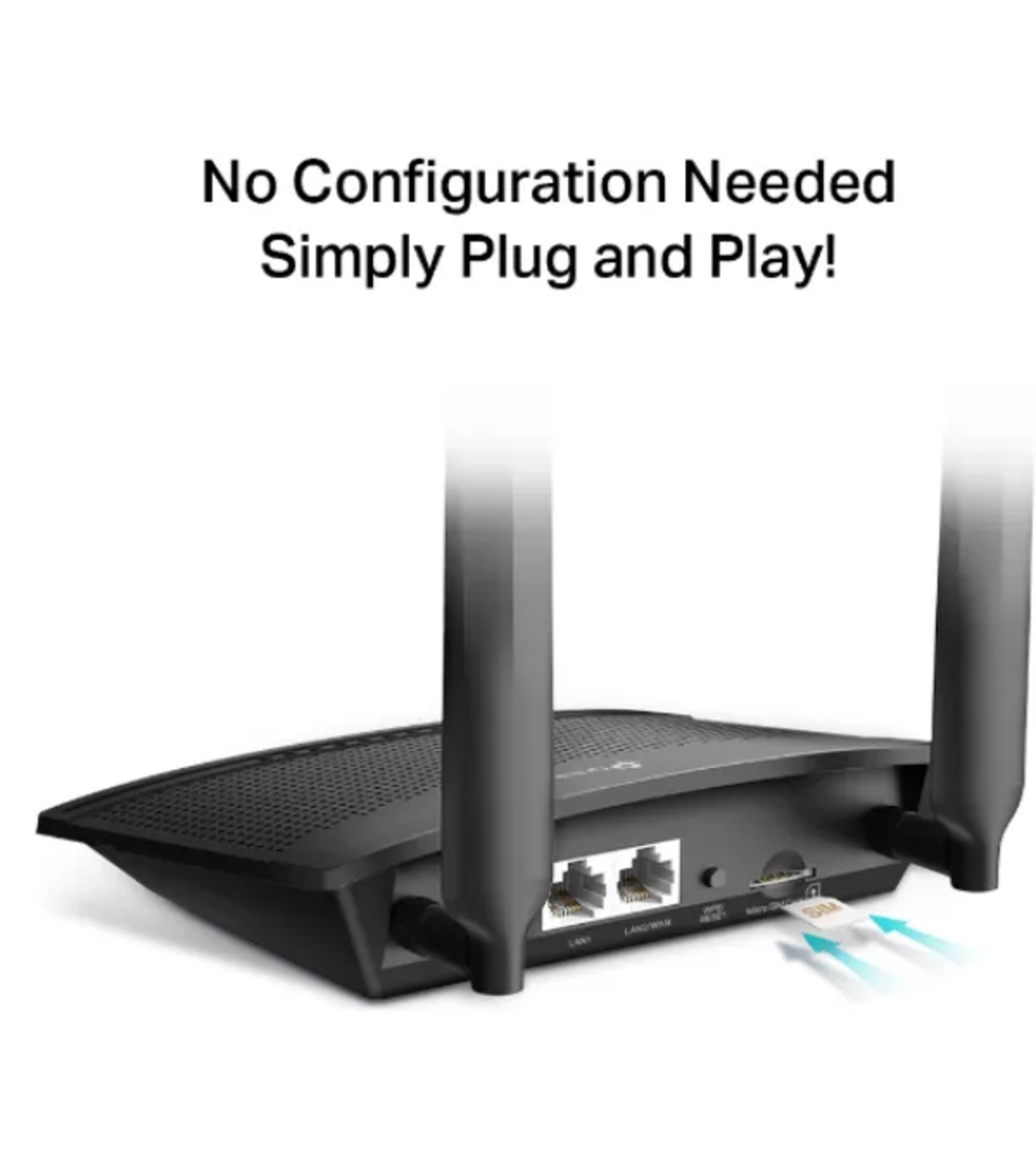 ראוטר - TP-Link TL-MR100 4G LTE 3000Mbps