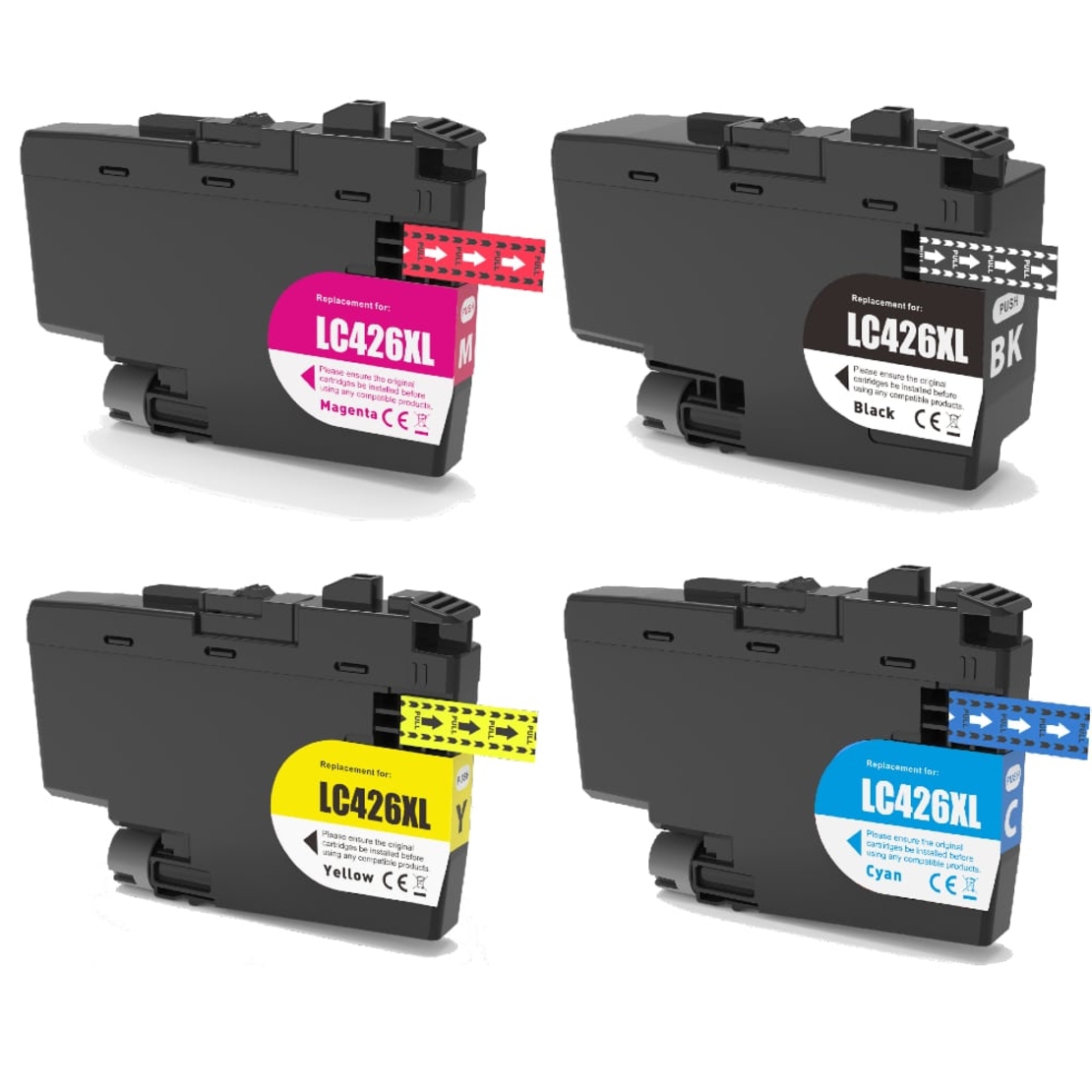 LC426XL BROTHER ראש דיו חלופי סט 4 צבעים