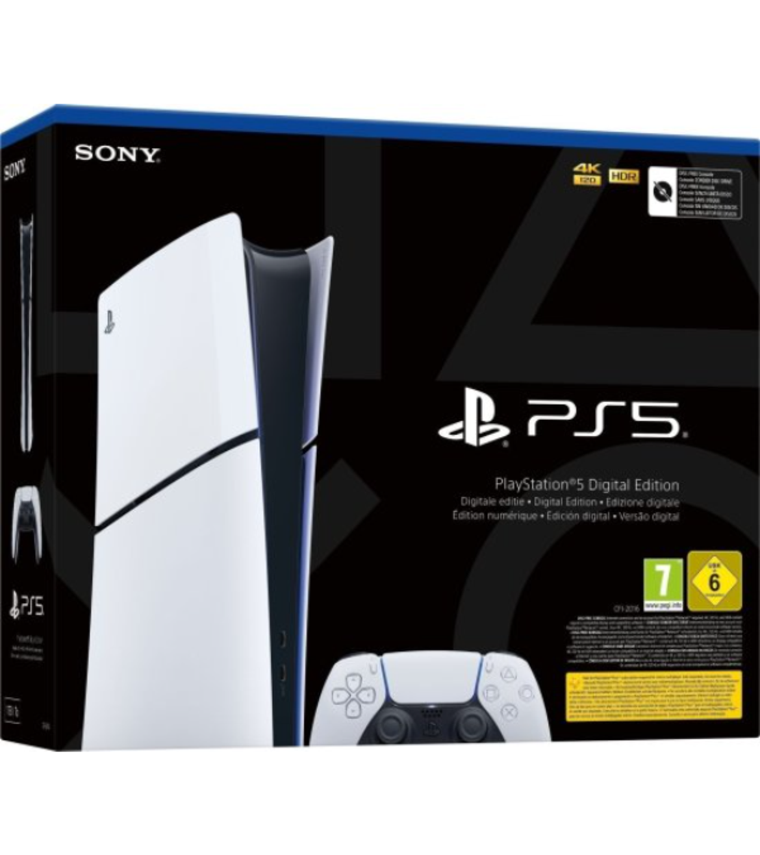קונסולת משחק Sony PlayStation 5 Slim 1T Digital Edition