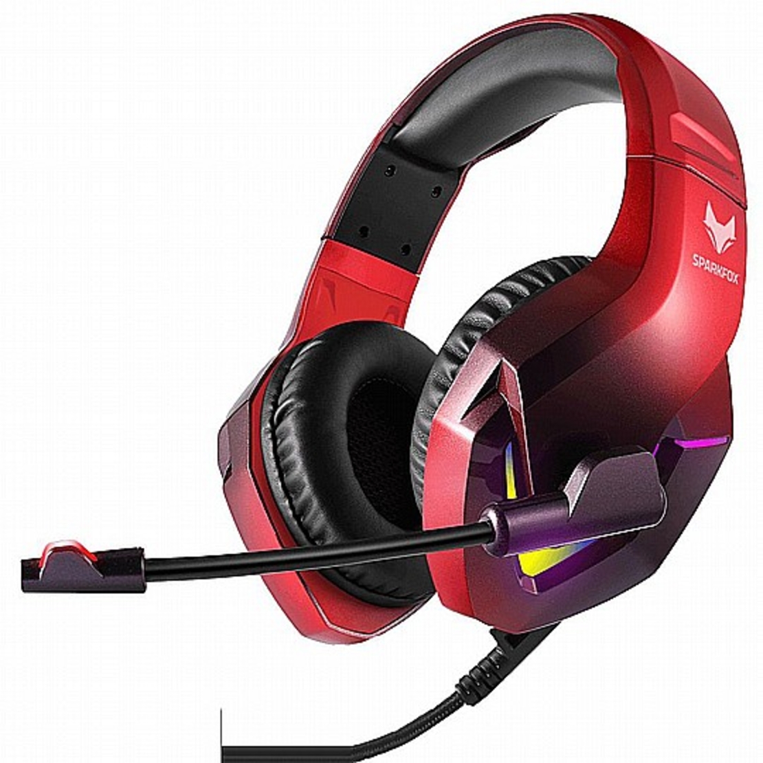 Sparkfox Headset H1 RED אוזניות ספארקפוקס