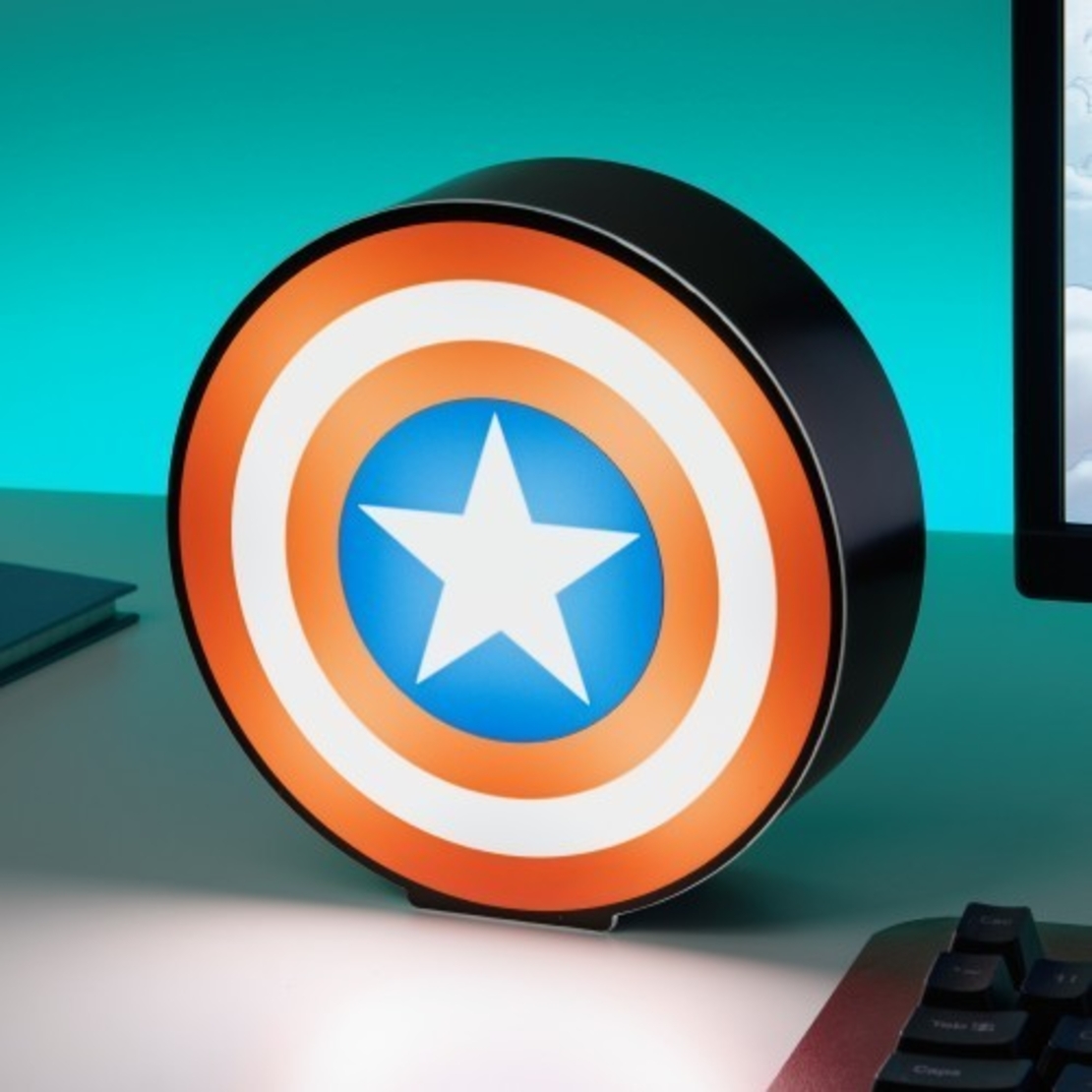 מנורת לוגו Captain America