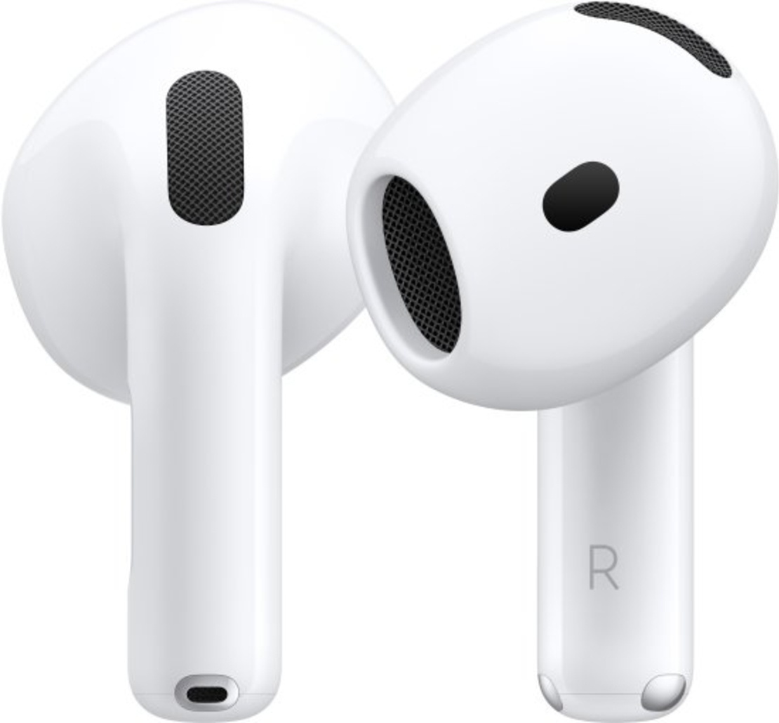 אוזניות אלחוטיות Apple AirPods 4 עם ביטול רעשים אקטיבי (ANC)