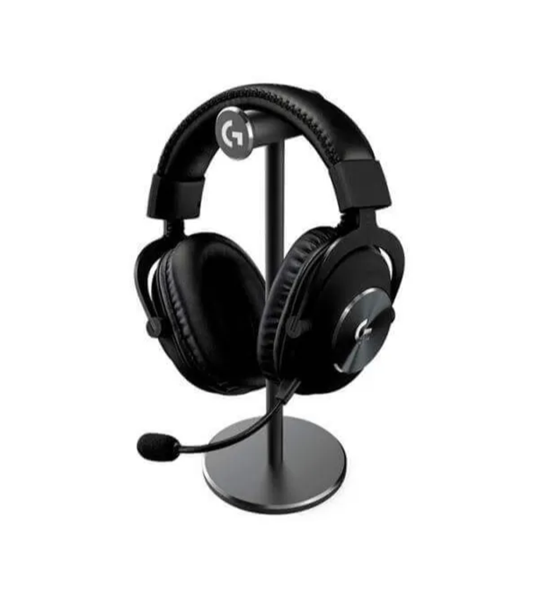 אוזניות גיימינג עם מיקרופון וסטנד - Logitech G Pro X