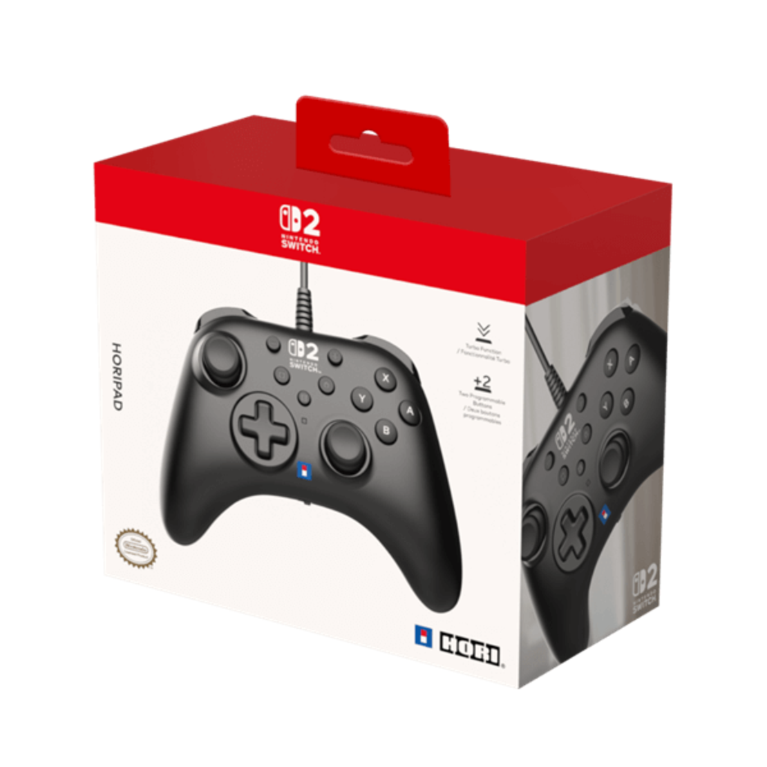 HORIPAD Turbo – בקר חוטי עבור Nintendo Switch 2