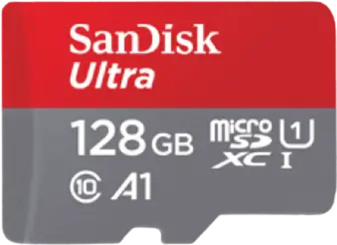 כרטיס זיכרון SanDisk Ultra MicroSD 128GB