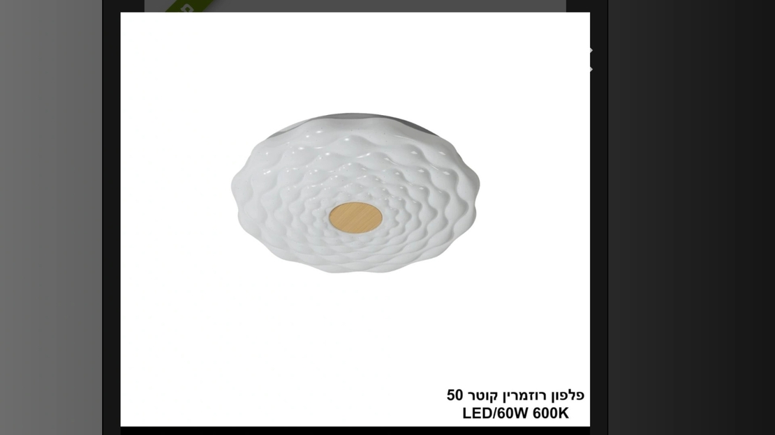 פלפון רוזמרין קוטר 50 לד 26231