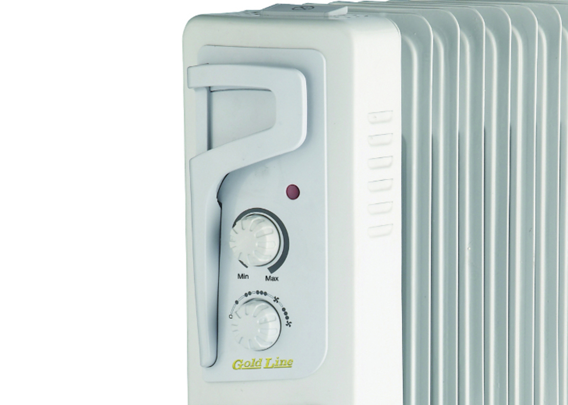 רדיאטור בטיחותי 14 צלעות + טורבו 3000W + 450W