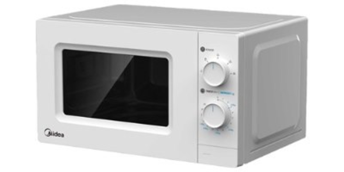 מיקרוגל מכאני 20 ליטר Midea MM720C2GS 6568 700W - צבע לבן