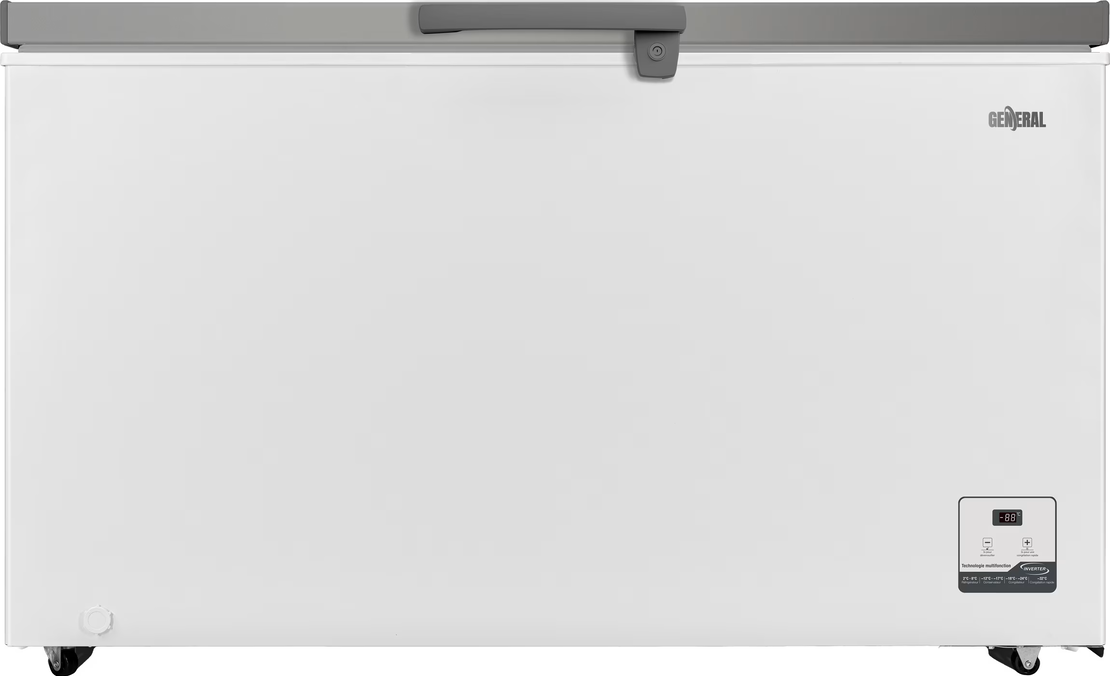 מקפיא שוכב DF ג’נרל General דגם GE401MCIX לבן