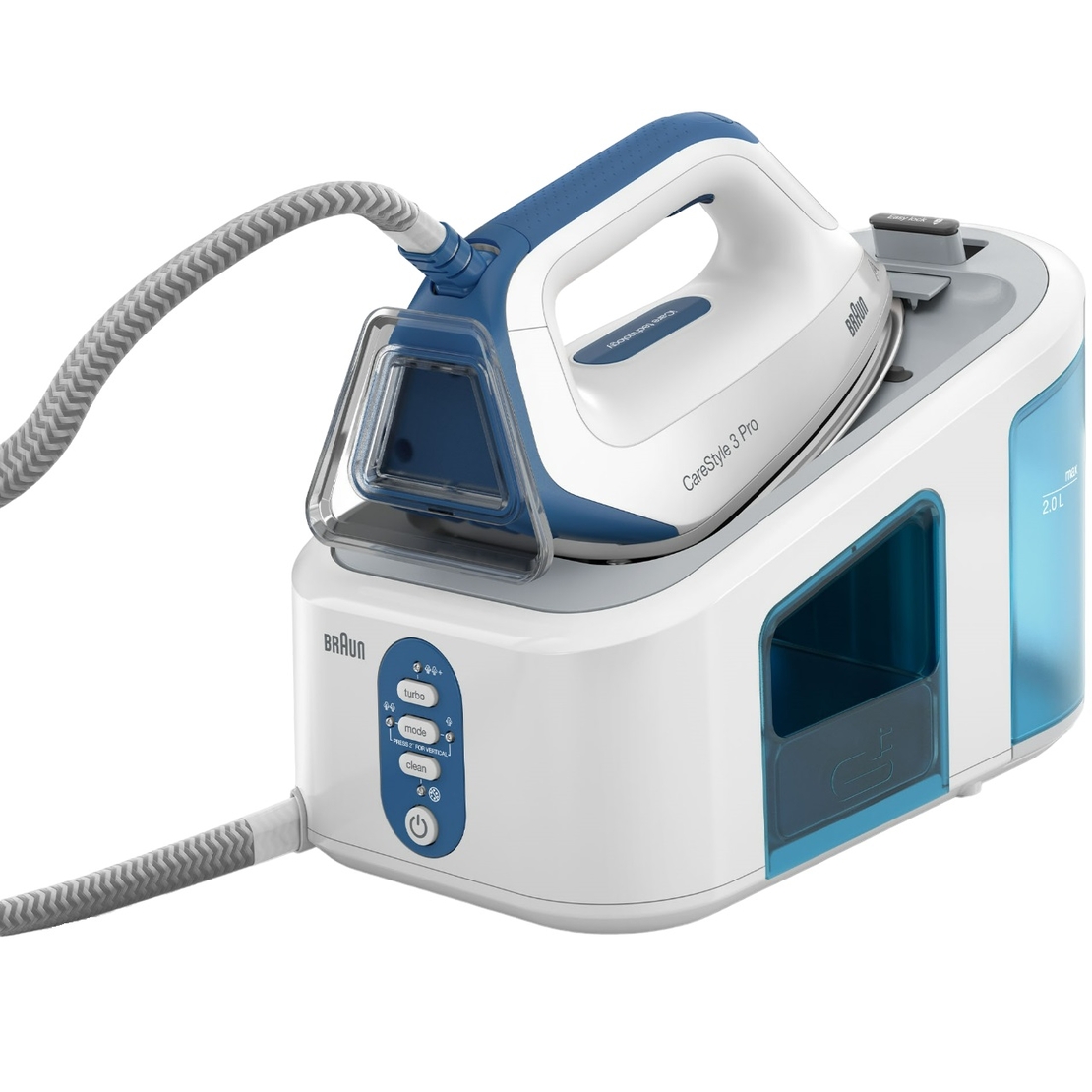 מגהץ קיטור כולל גיהוץ אנכי Braun CareStyle 3 Pro IS3157BL
