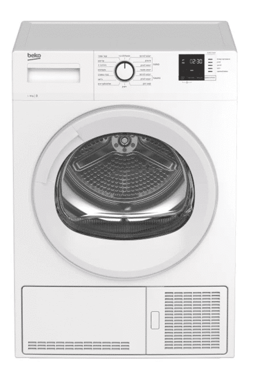 מייבש כביסה 8 ק”ג קונדנסור beko בקו DU8112TX0W