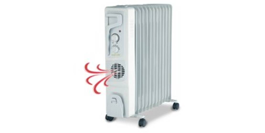 רדיאטור בטיחותי 14 צלעות + טורבו 3000W + 450W